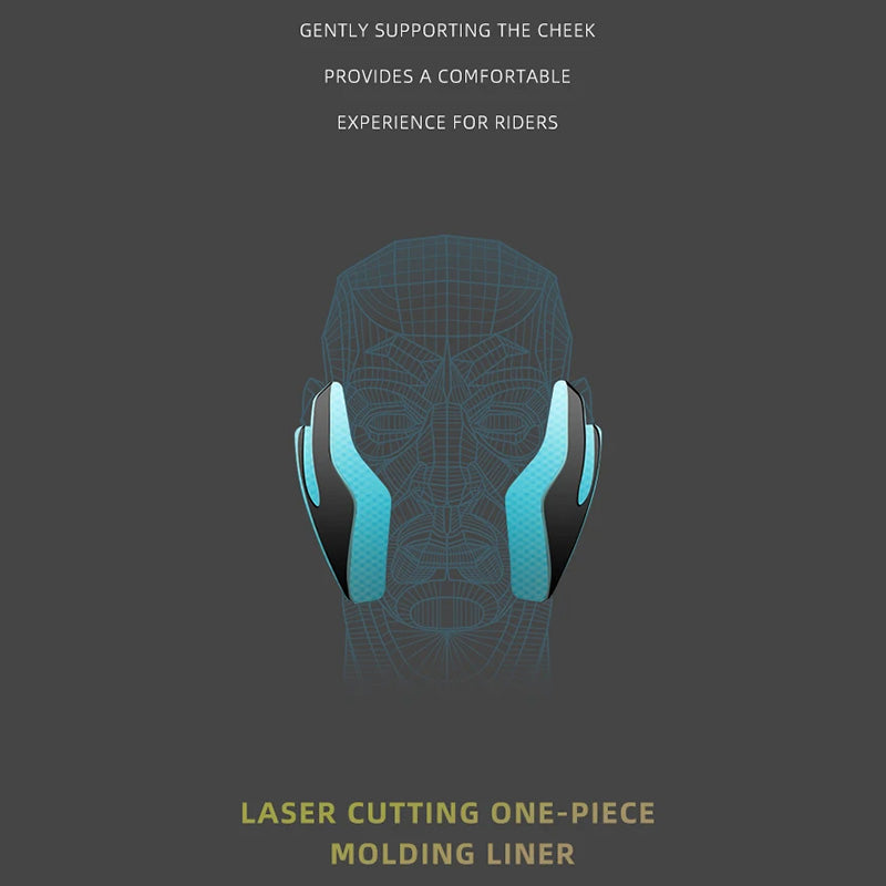 BlazeShield Modular Motorcycle Helmet - DOT Approved