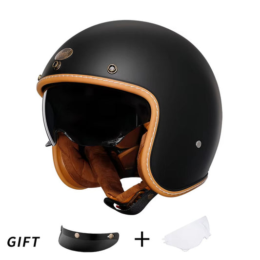 Retro JetLite Open Face Helmet KB
