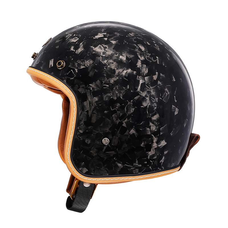 RetroLite Fiberglass Helmet – Suede Comfort Lining