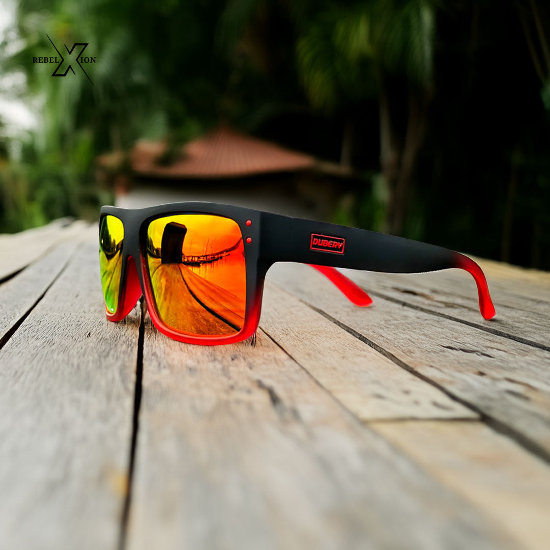 EVANS - Square Polarized Sunglasses - X84