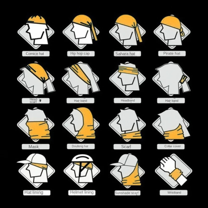 Classic Biker Skull Riding Scarf – Vintage Motorcycle Style