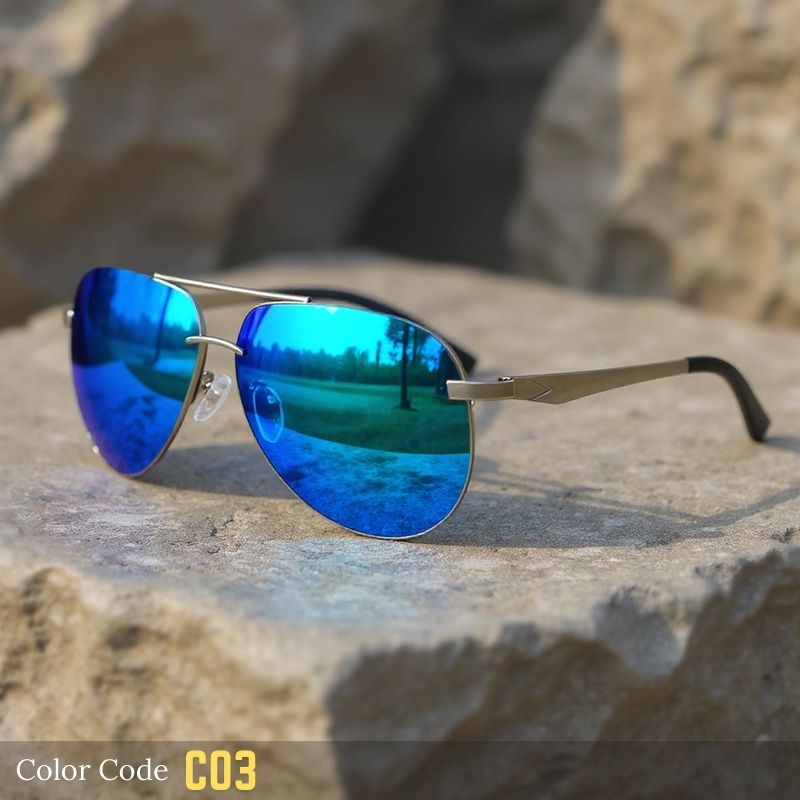 Aviator Vintage Polarized Sunglasses