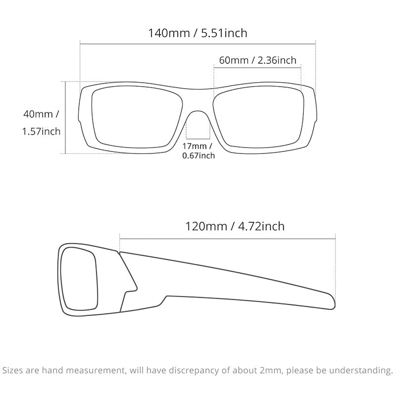 TAC Riding Polarized Sunglasses | Anti-Scratch Coating