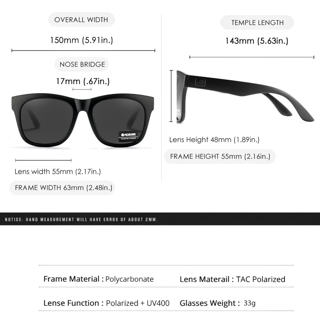 Round Oversized Polarized Sunglasses - X218