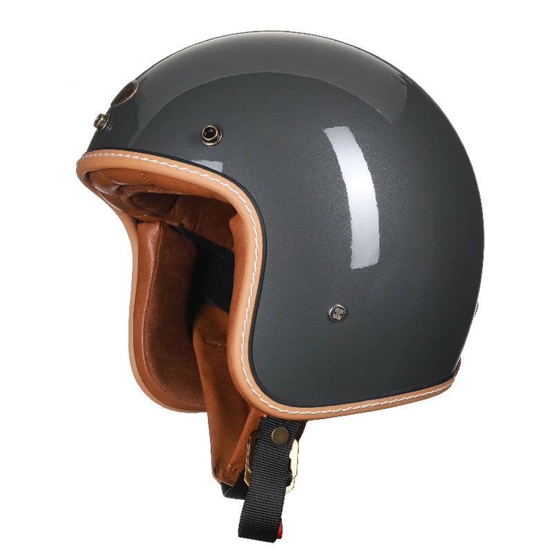 RetroLite Fiberglass Helmet – Suede Comfort Lining