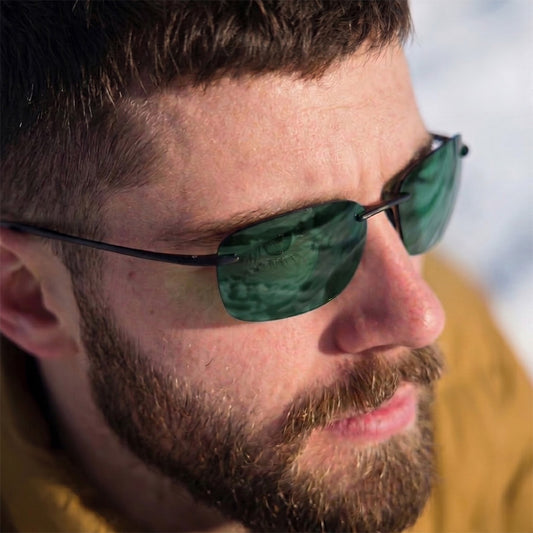 AeroFlex Rimless Polarized Sport Sunglasses