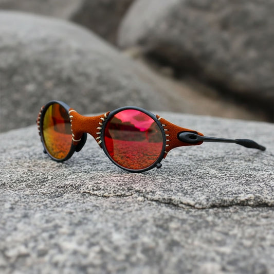RetroSteampunk Polarized UV400 Sunglasses