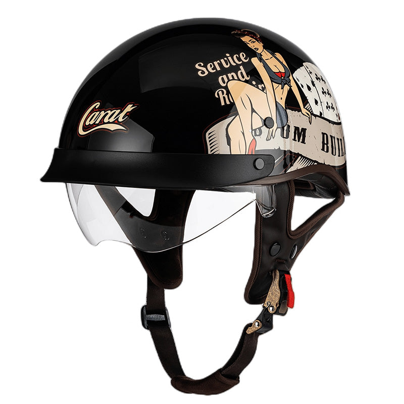 Streetwise Chopper Half Helmet - DOT Approved