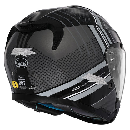 BlazeShield Modular Motorcycle Helmet - DOT Approved