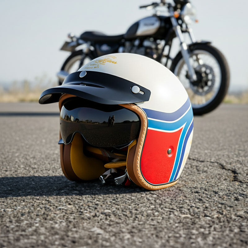 Timeless Motorcycle Helmet - Inner Visor