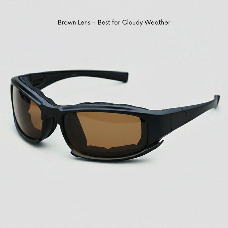 Riding Polarized Sunglasses | Includes 4 Lens Colors