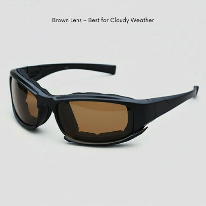 Riding Polarized Sunglasses | Includes 4 Lens Colors