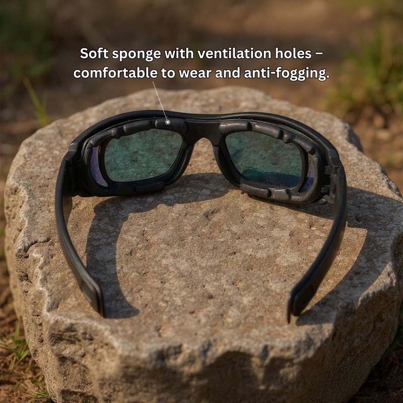 X6 Prescription Frame - Polarized Sunglasses Set | Includes 4 Lens Colors