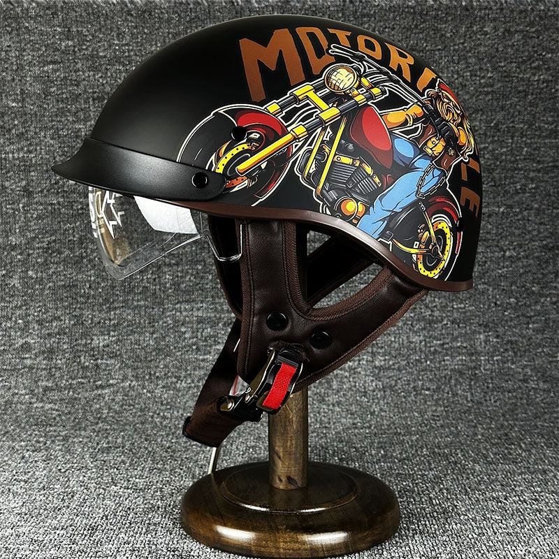 Streetwise Chopper Half Helmet - DOT Approved