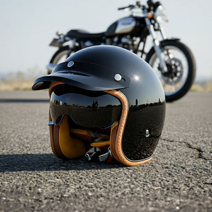 Timeless Motorcycle Helmet - Inner Visor