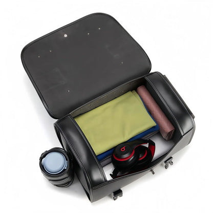 DarkRider Lockable Motorcycle Side Bag - Single Bag