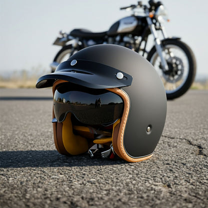 Timeless Motorcycle Helmet - Inner Visor