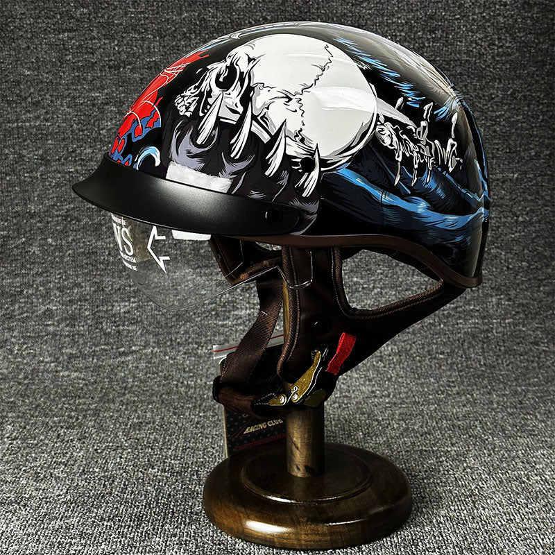 Streetwise Chopper Half Helmet - DOT Approved