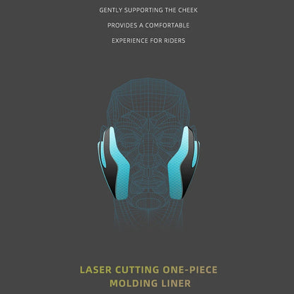 BlazeShield Modular Motorcycle Helmet - DOT Approved