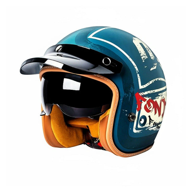 Timeless Motorcycle Helmet - Inner Visor