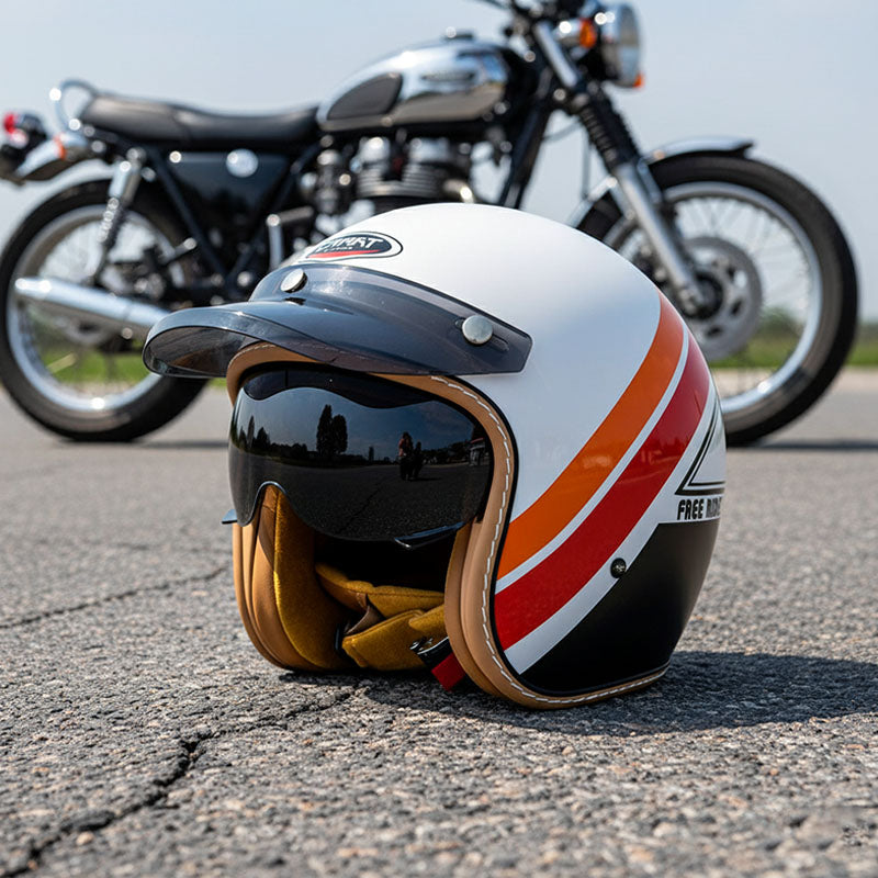 Timeless Motorcycle Helmet - Inner Visor