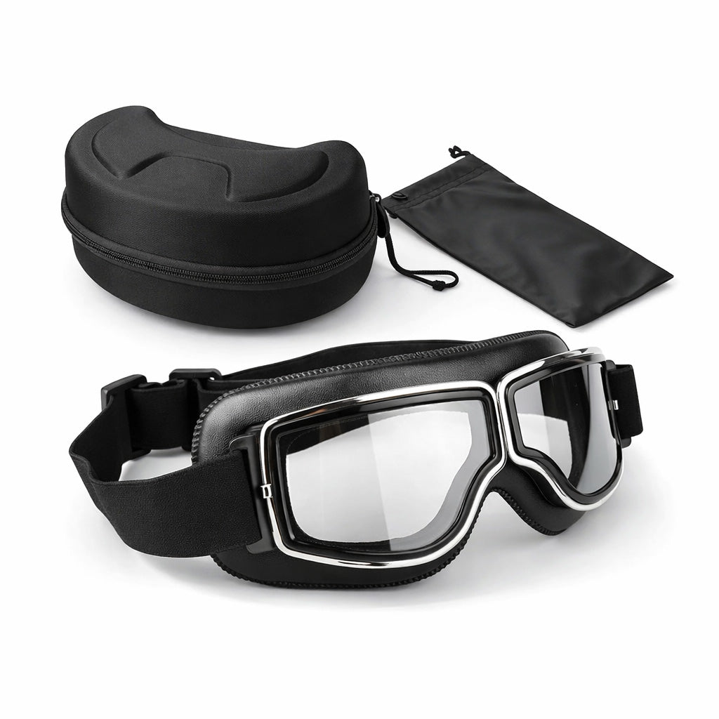 Vintage Classic Motorcycle Goggles