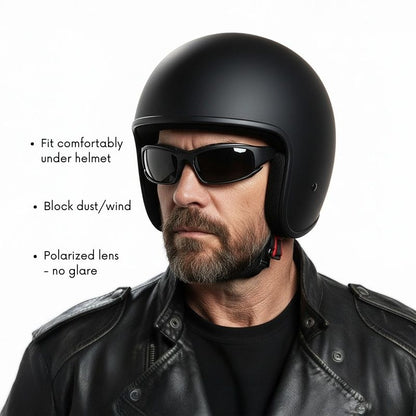 Riding Polarized Sunglasses | Includes 4 Lens Colors