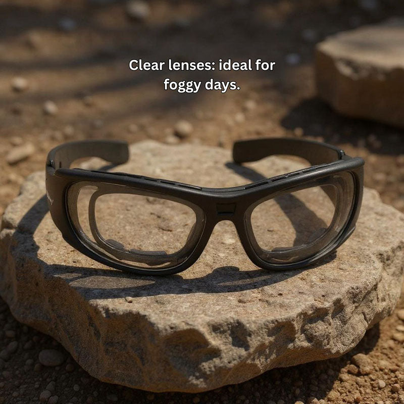 X6 Prescription Frame - Polarized Sunglasses Set | Includes 4 Lens Colors