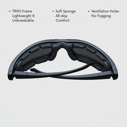 Riding Polarized Sunglasses | Includes 4 Lens Colors