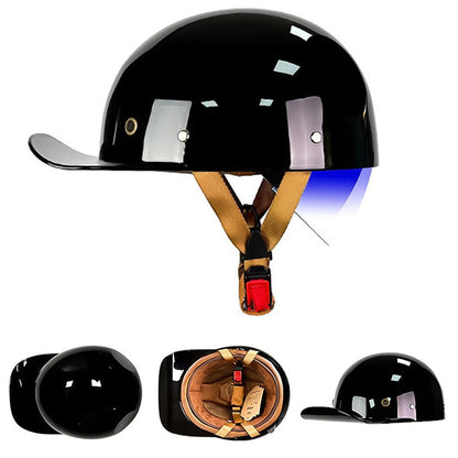 Motorcycle Baseball Helmet - DOT approved