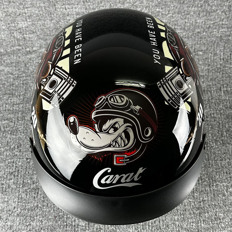 Streetwise Chopper Half Helmet - DOT Approved