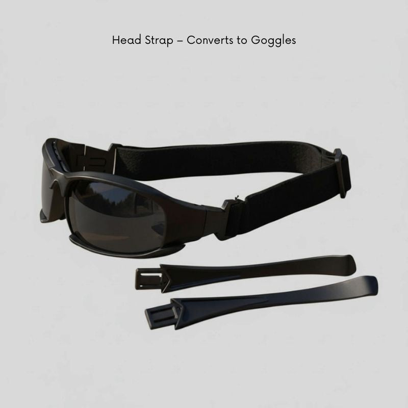 Riding Polarized Sunglasses | Includes 4 Lens Colors