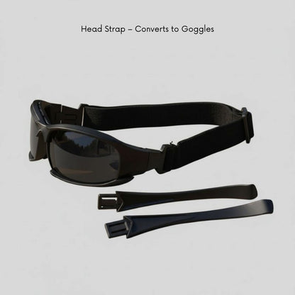 Riding Polarized Sunglasses | Includes 4 Lens Colors
