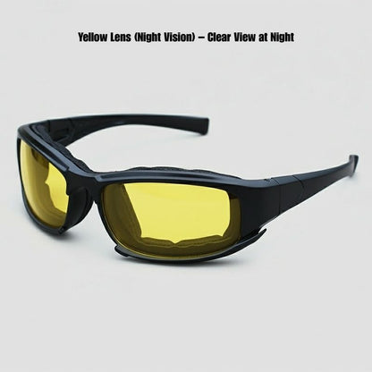 Riding Polarized Sunglasses | Includes 4 Lens Colors