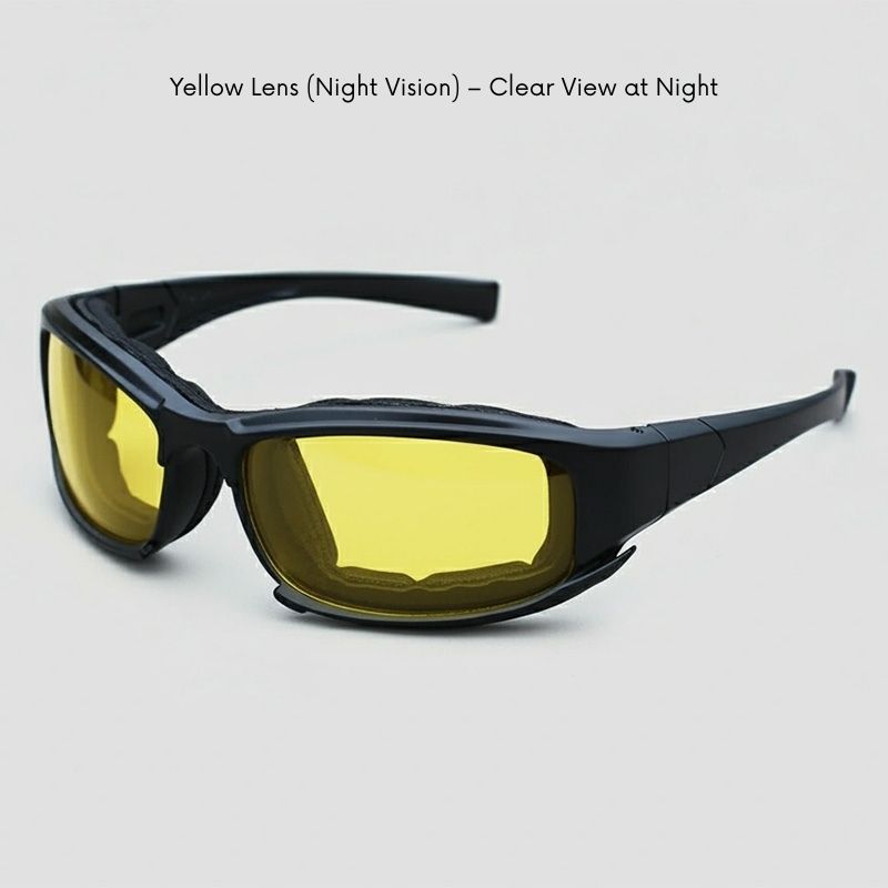 Riding Polarized Sunglasses | Includes 4 Lens Colors