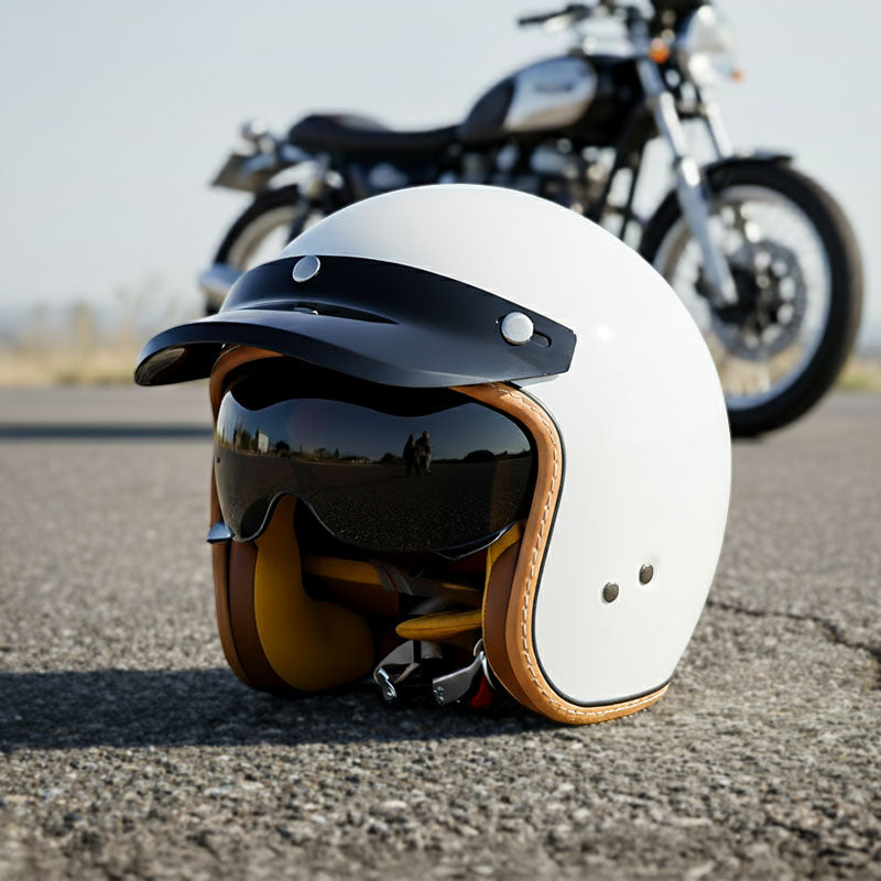 Timeless Motorcycle Helmet - Inner Visor