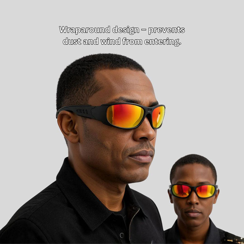 X6 Prescription Frame - Polarized Sunglasses Set | Includes 4 Lens Colors