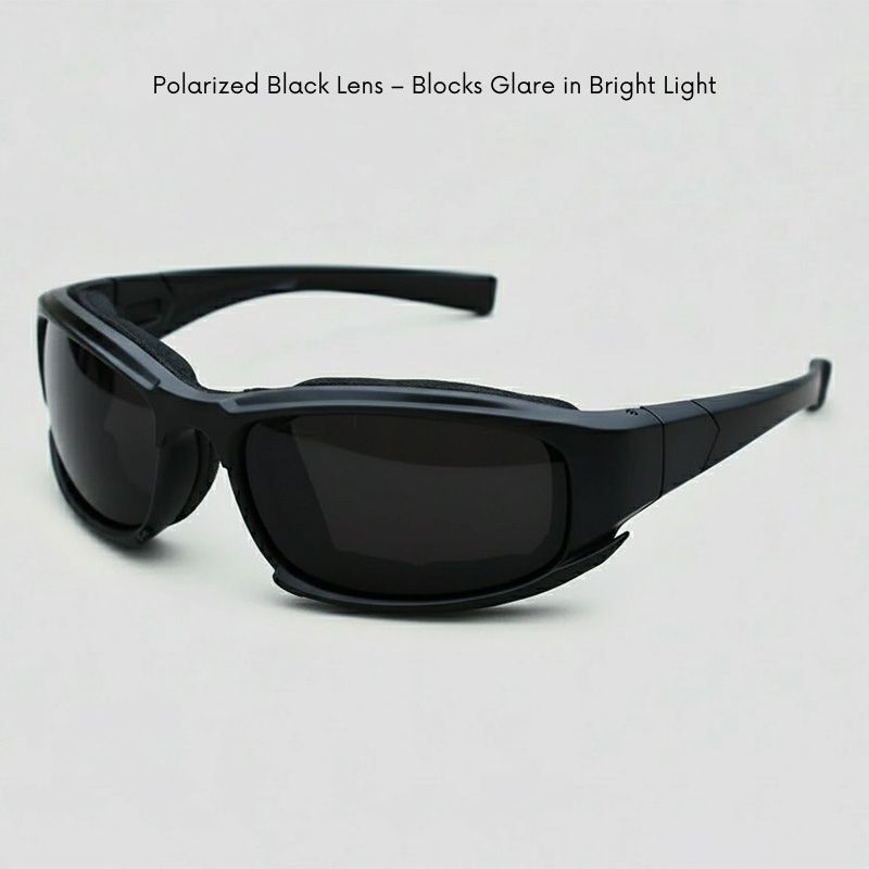 Riding Polarized Sunglasses | Includes 4 Lens Colors
