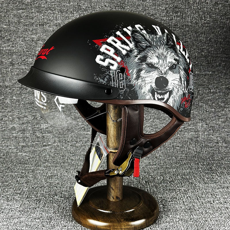 Streetwise Chopper Half Helmet - DOT Approved