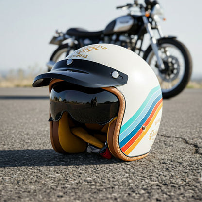 Timeless Motorcycle Helmet - Inner Visor