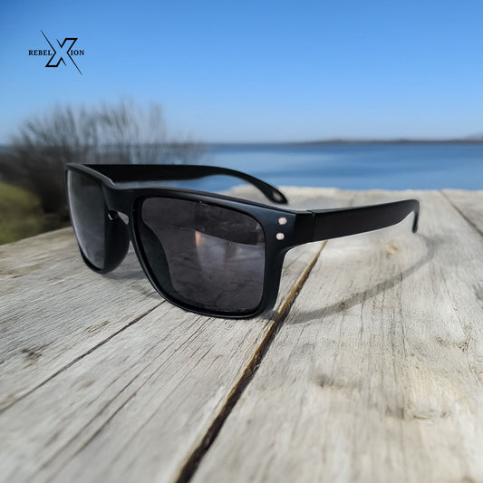 Lunettes de soleil polarisées rondes classiques - X939