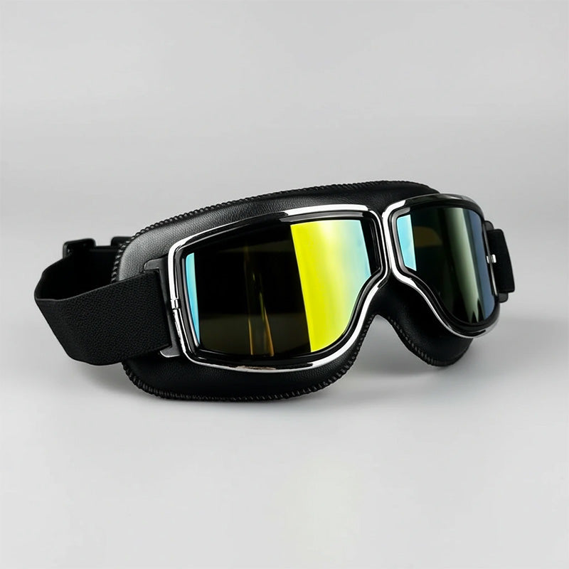 Vintage Motorcycle Goggles - Fit Over Glasses
