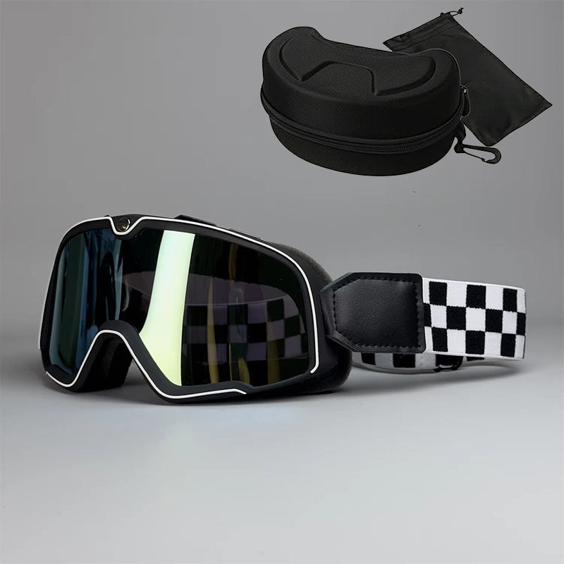 Retro Motorcycle Goggles – Fit Over Glasses