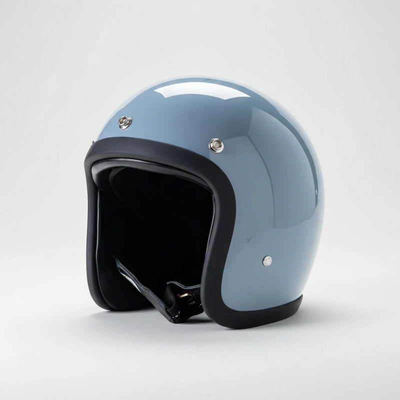 Low Profile Vintage Motorcycle Helmet - DOT Approved