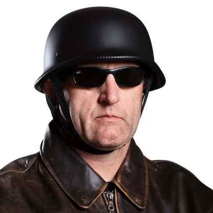 Outlaw Motorcycle Half Face Helmet - DOT Approved
