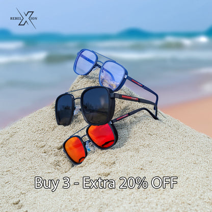 Lunettes de soleil polarisées vintage | Anti-lumière bleue
