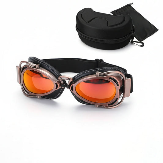 Old School Biker Goggles