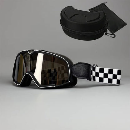 Retro Motorcycle Goggles – Fit Over Glasses