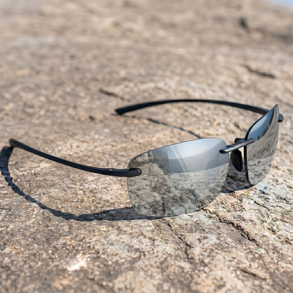 AeroFlex Rimless Polarized Sport Sunglasses