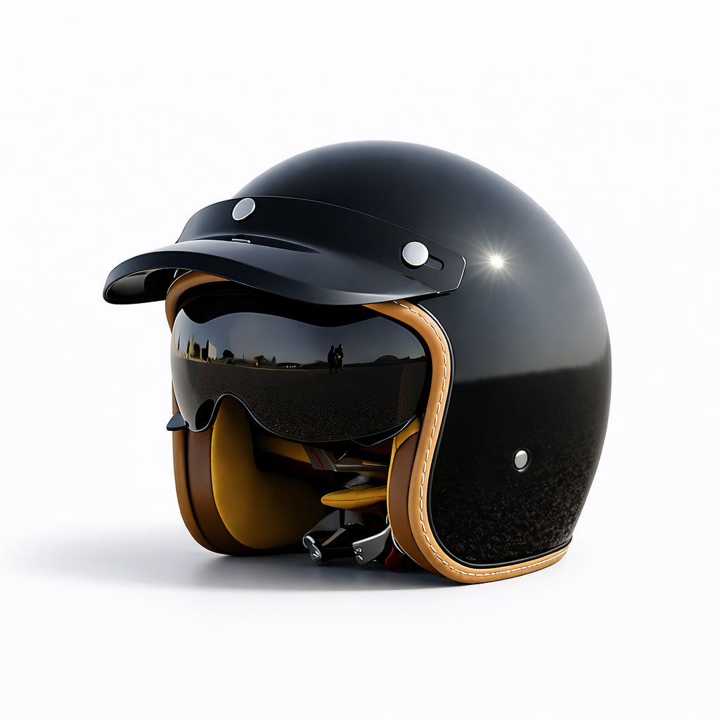 Timeless Motorcycle Helmet - Inner Visor